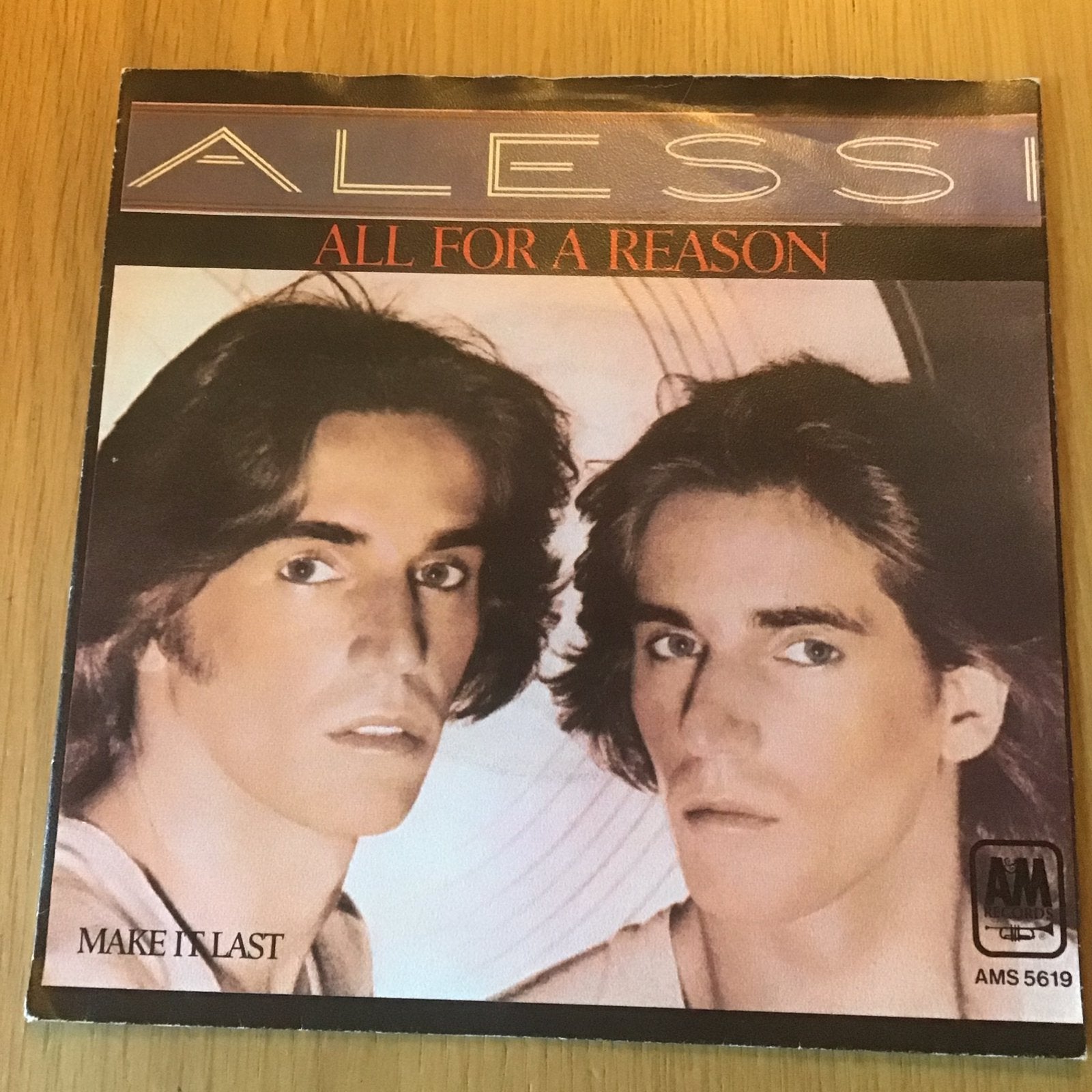 Alessi - All for a reason, Ophalen of Verzenden, Gebruikt, 7 inch