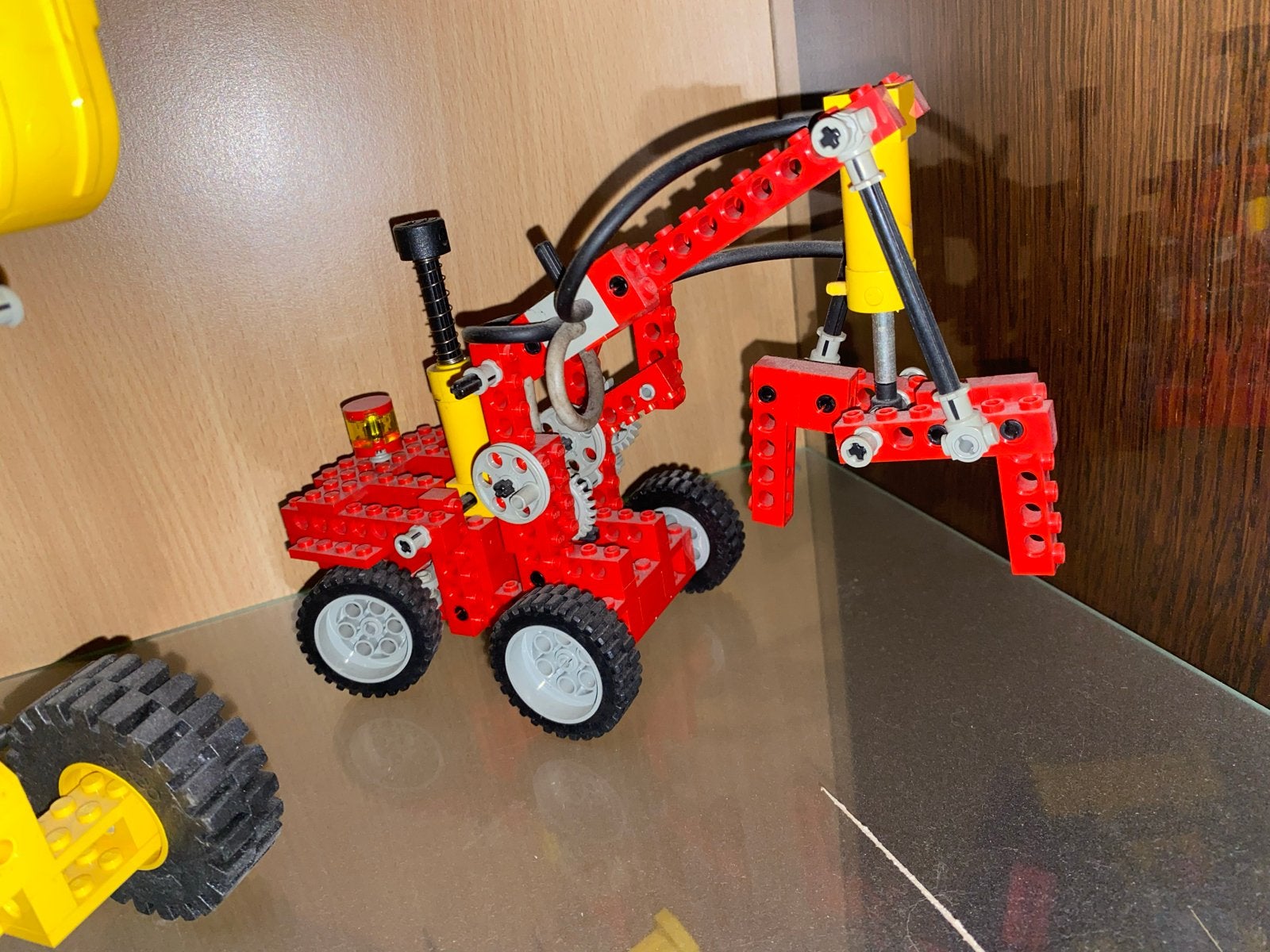 Lego Technic Kraanwagen - Rood, Kinderen en Baby's, Speelgoed | Duplo en Lego, Gebruikt, Lego, Ophalen of Verzenden, Technic