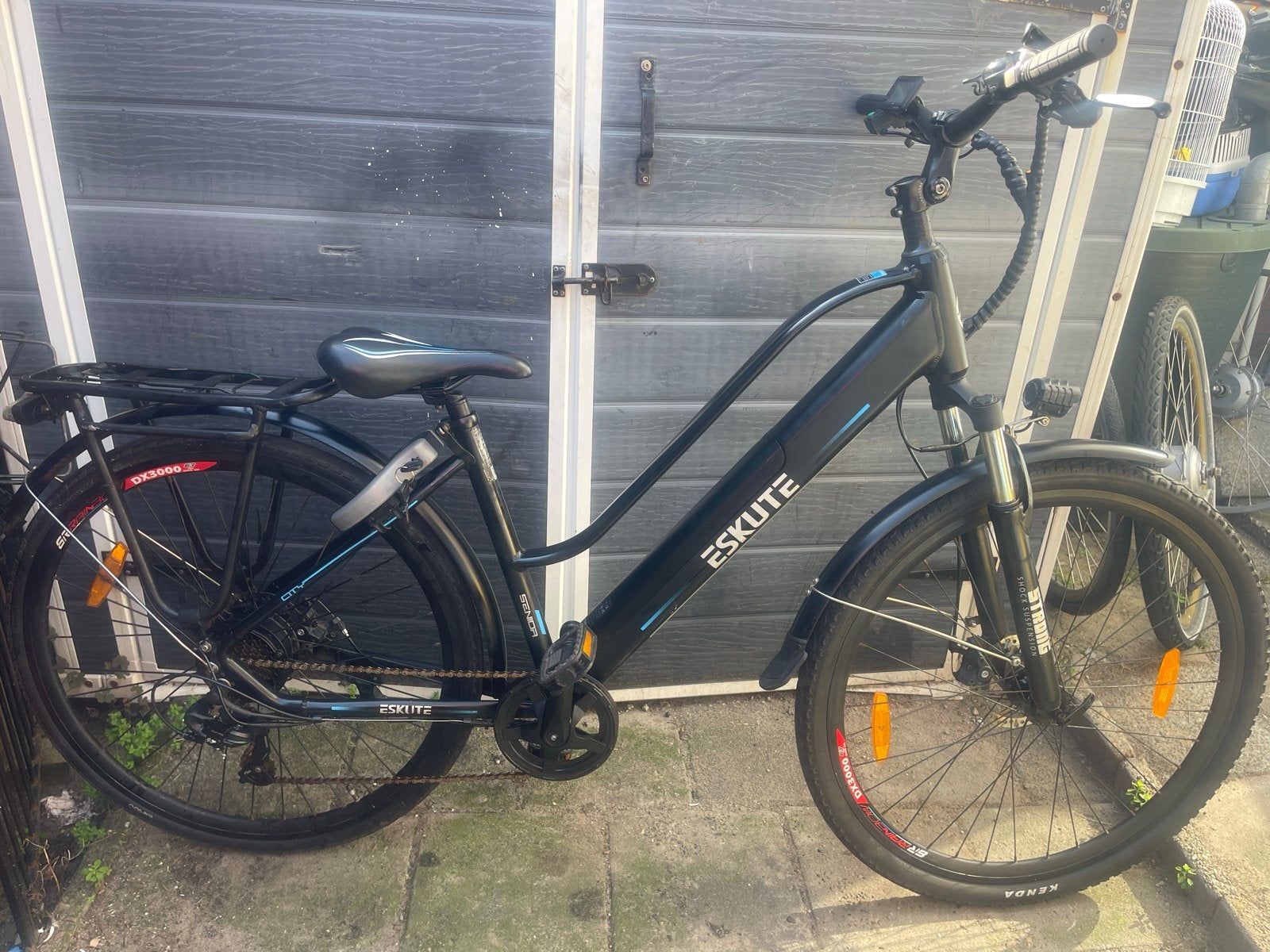 ESKUTE elektrische fiets, 6240 km, Gebruikt, 51 tot 55 cm, 30 tot 50 km per accu, Ophalen