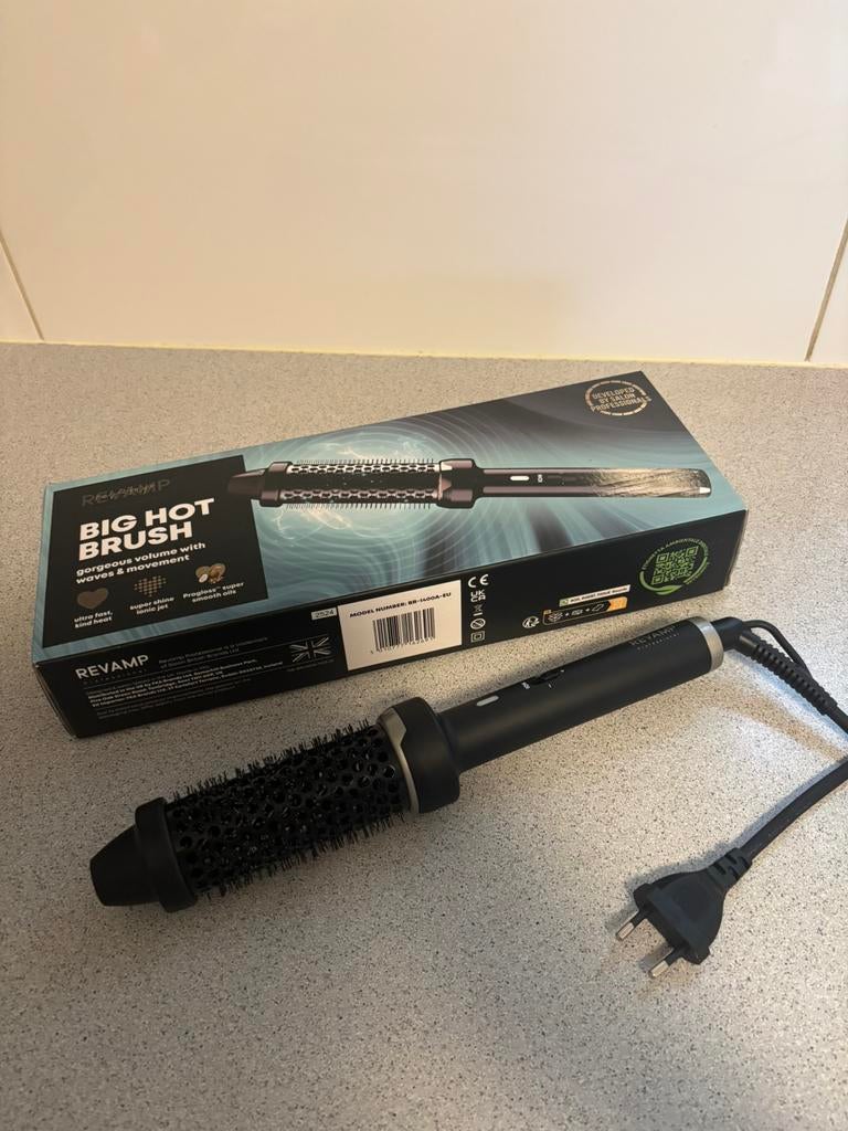 Big hot brush, Ophalen of Verzenden, Zo goed als nieuw, Krultang of Stijltang