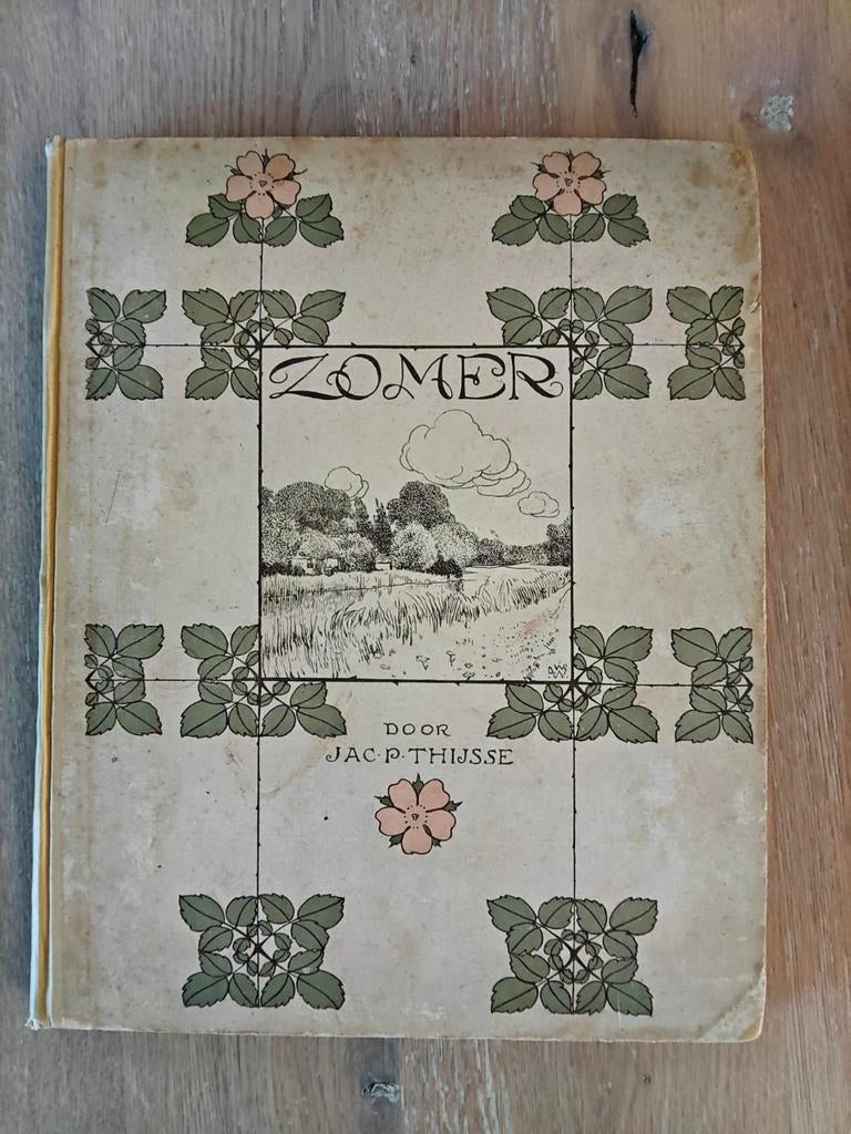 Zomer door Jac.P.Thijsse 1907; Verkade album, Boeken, Ophalen of Verzenden, Gelezen