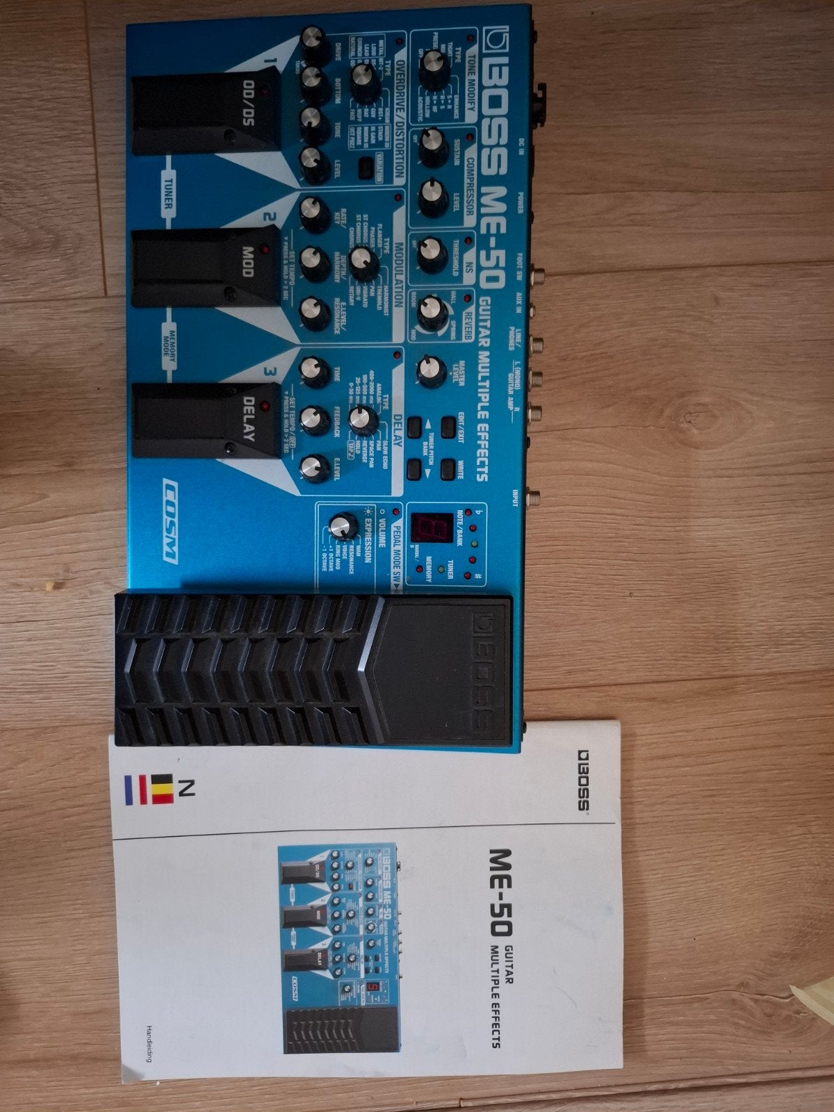 Boss ME-50 Multi-effect gitaarpedaal - Zo goed als nieuw, Muziek en Instrumenten, Effecten, Ophalen