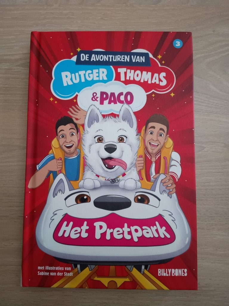 Rutger, Thomas en Paco - Het pretpark, Ophalen, Zo goed als nieuw, Fictie, Rutger Vink, Thomas van Grinsven