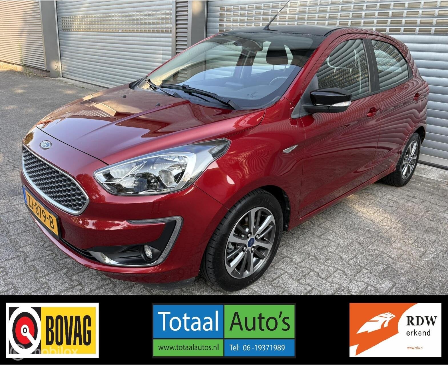 Ford Ka+ 1.2 Trend Ultimate*Vol opties en in nieuwstaat., Auto's, Voorwielaandrijving, Ka, Origineel Nederlands, Bedrijf