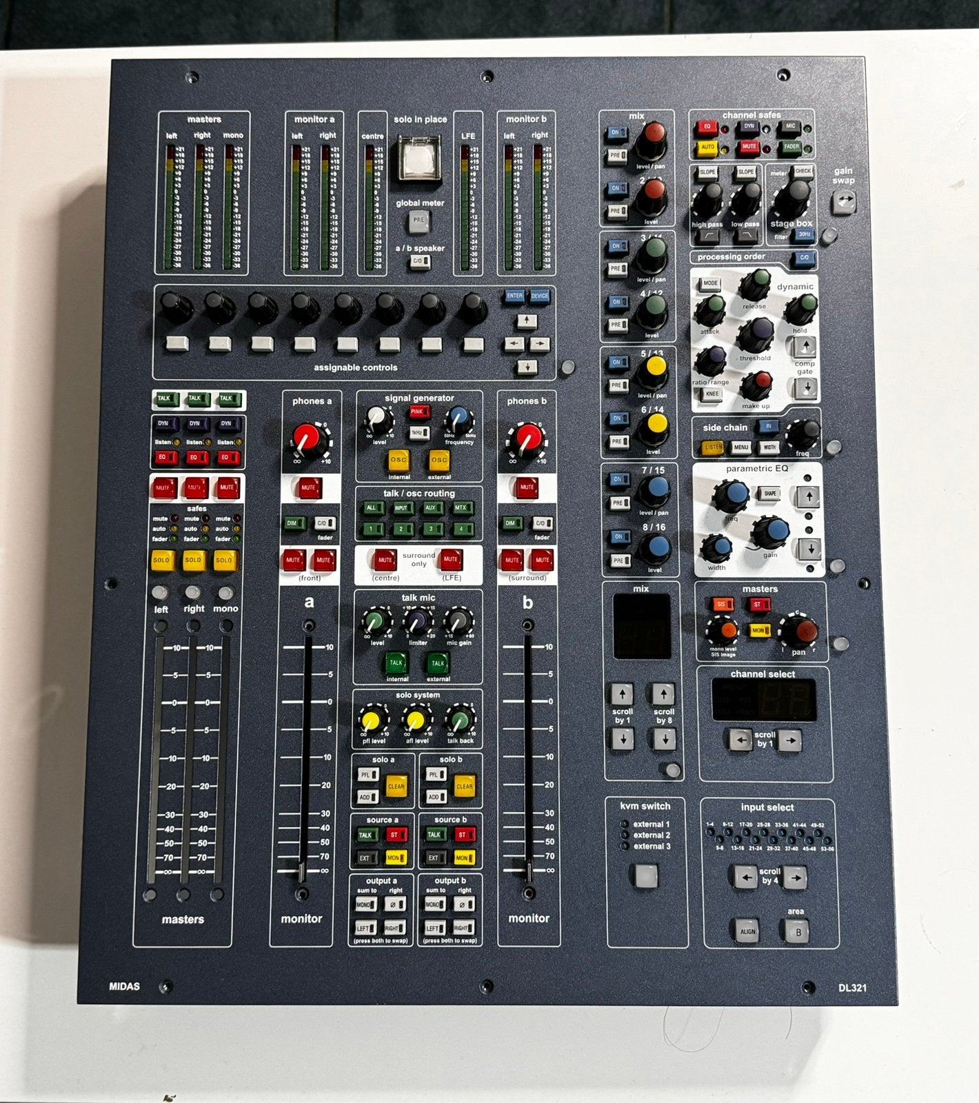 Midas Pro 6 - Onderdelen, Ophalen, Zo goed als nieuw, 20 kanalen of meer