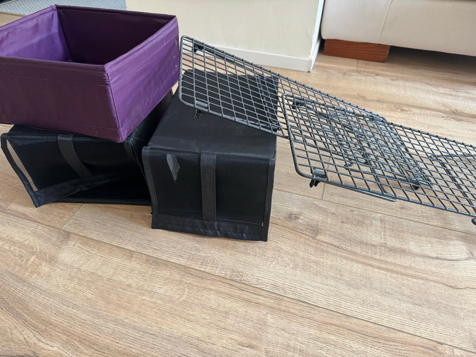 IKEA Grejig Schoenenrek & Scubb Opbergboxen (3 stuks), Huis en Inrichting, Ophalen, Gebruikt