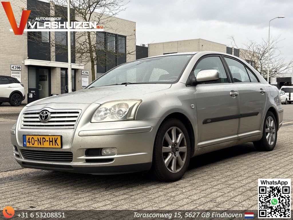 Toyota Avensis 1.8 VVTi Linea Luna | Cruise | Climate | Trek, Auto's, Toyota, Voorwielaandrijving, 4 cilinders, 129 pk, Bedrijf