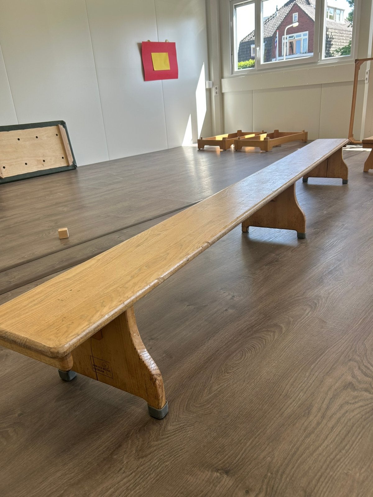 Retro gymbank minstens 40 jaar oud, Ophalen, Gebruikt