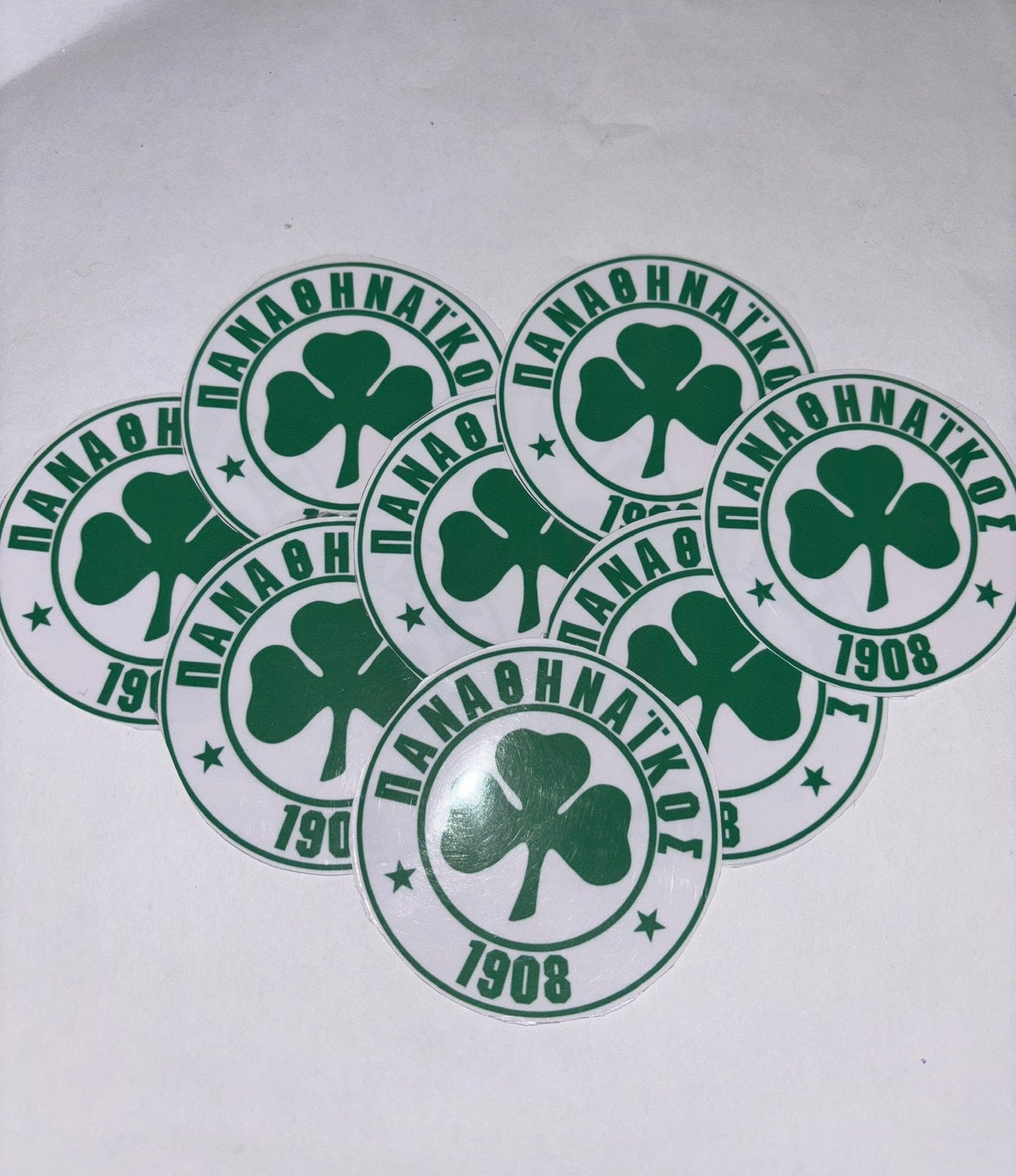 Panathinaikos voetbal logo sticker, Ophalen of Verzenden, Nieuw, Buitenlandse clubs, Poster, Plaatje of Sticker
