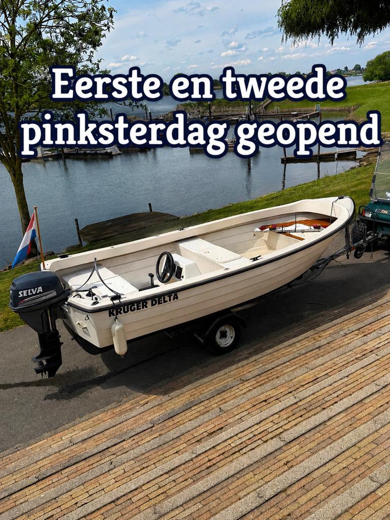 Kruger 420 inc selva 15pk 4 takt en trailer koopje € 2950,-