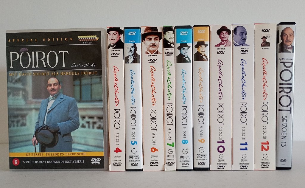Hercule Poirot complete serie, Engels, Verzenden, Nederlands, Drama