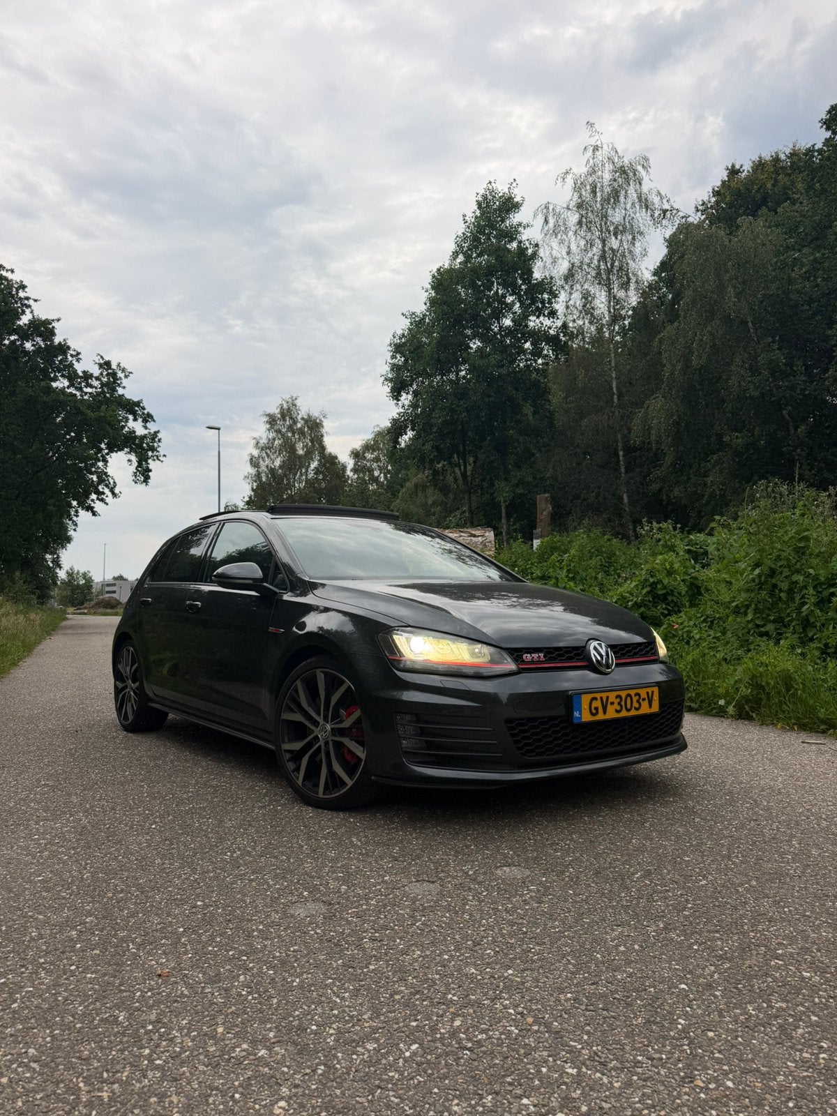 Volkswagen Golf 7 GTI Performance | Pano | Origineel NL, Zwart, 4 cilinders, 1984 cc, 1324 kg