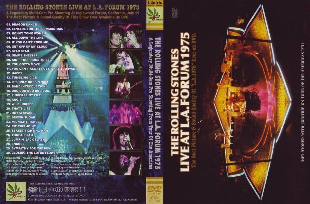 Rolling Stones Live in L.A. 1975, Alle leeftijden, Verzenden, Nieuw in verpakking, Film