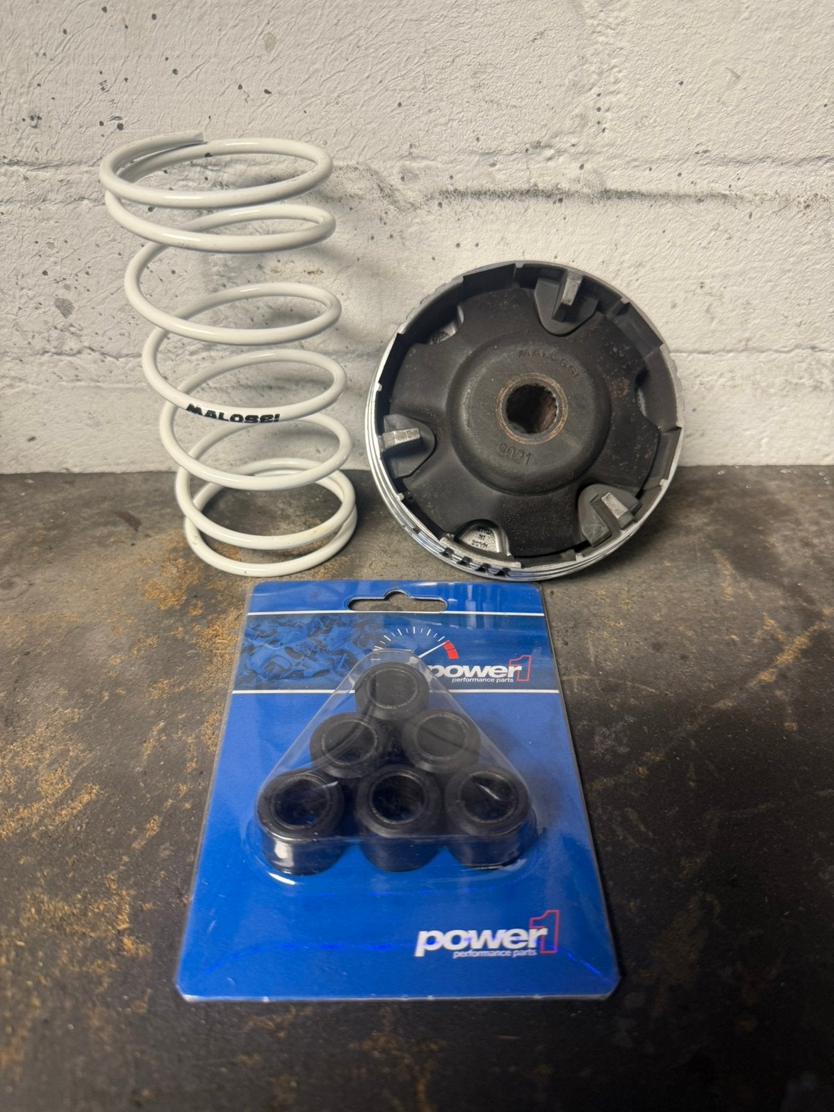 Gebruikte Malossi Multivar incl drukveer rollen montage, Motoren, Ophalen, Malossi, Info@malossi.com, Italië