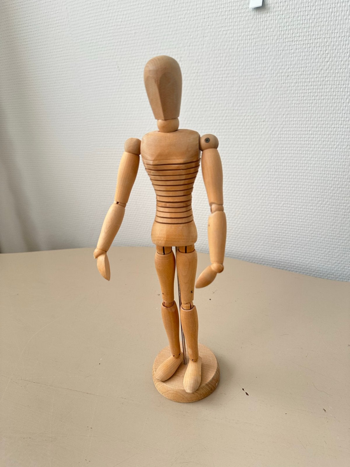 Houten tekenpop - Kunstenaarspop - Modelpop, Hobby en Vrije tijd, Ophalen of Verzenden, Gebruikt, Overige typen