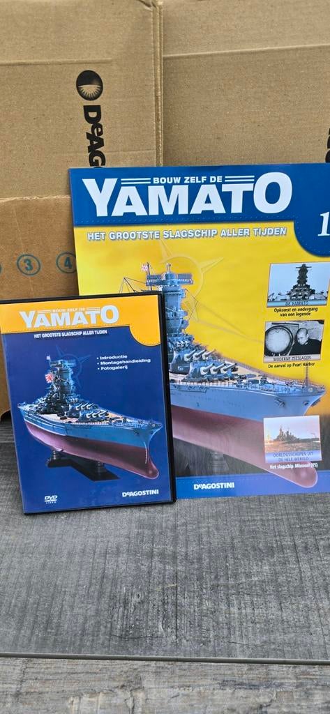 DeAgostini Yamato Bouwmodel - Grootste Slagschip Japanse Mar, Ophalen