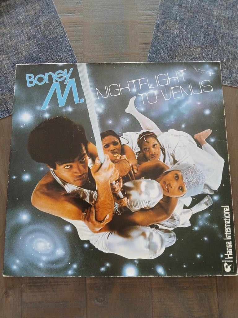 Lp Boney M Nightflight To Venus, Ophalen of Verzenden, Gebruikt, 12 inch