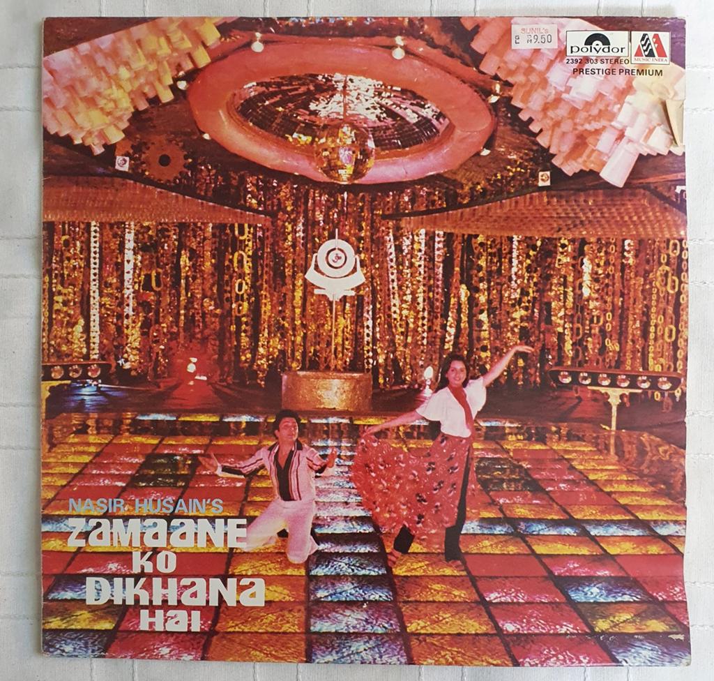 Bollywood LP R.D. Burman- Zamaane ko dikhana hai - 1981, Cd's en Dvd's, Vinyl | Filmmuziek en Soundtracks, Verzenden, Gebruikt