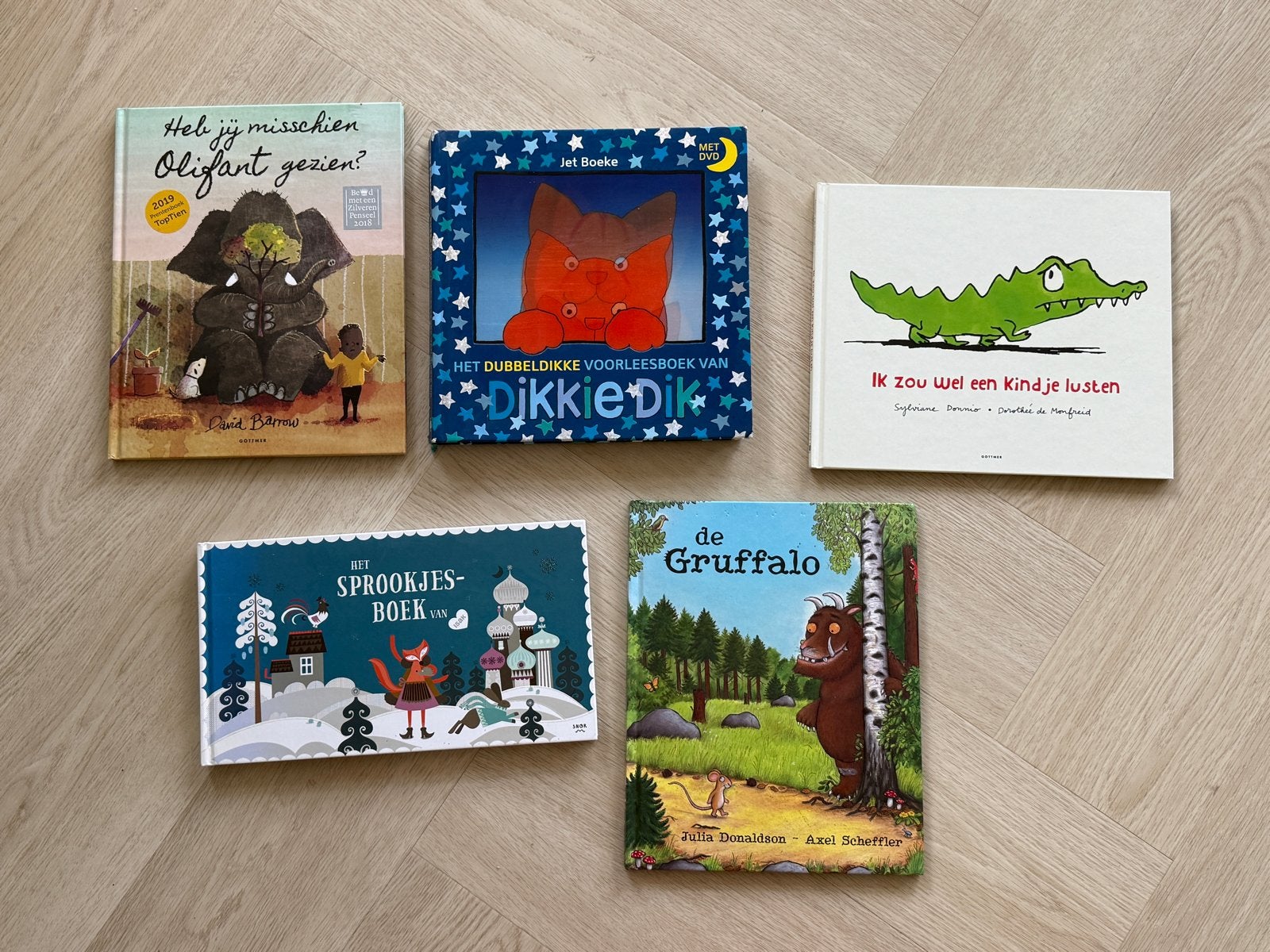 5 leuke prentenboeken voor kinderen, Boeken, Ophalen of Verzenden, Gelezen, Prentenboek