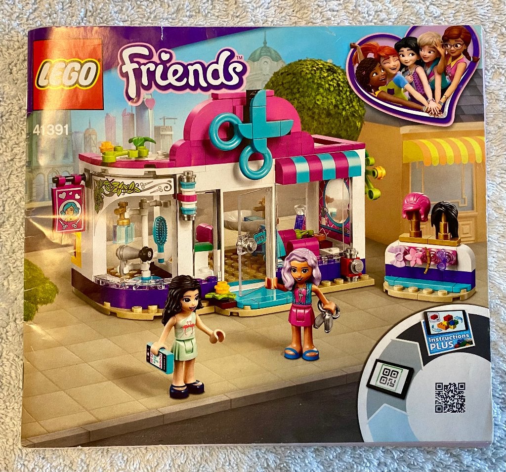 LEGO Friends 41391 Heartlake City Hair Salon (compleet), Compleet, Lego, Friends, Ophalen of Verzenden
