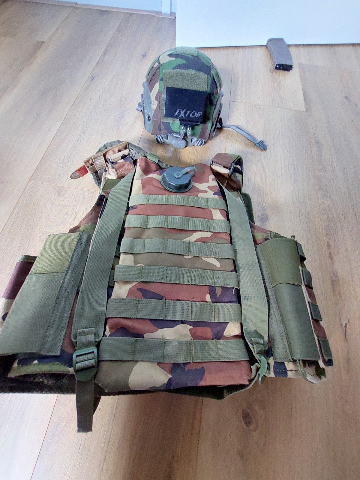 Airsoft gear, Ophalen
