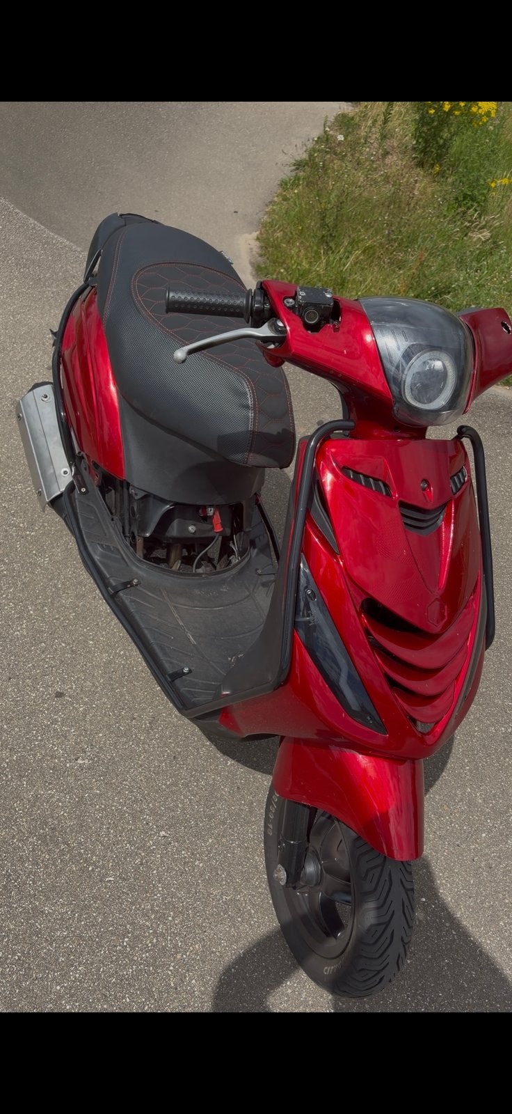 Candy red rs kappen set, Ophalen of Verzenden, Zo goed als nieuw, Benzine, Zip