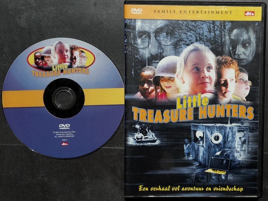 DVD - Little treasure Hunters - Film NL Ondertiteld, Avontuur, Engels, Alle leeftijden, Nederlands