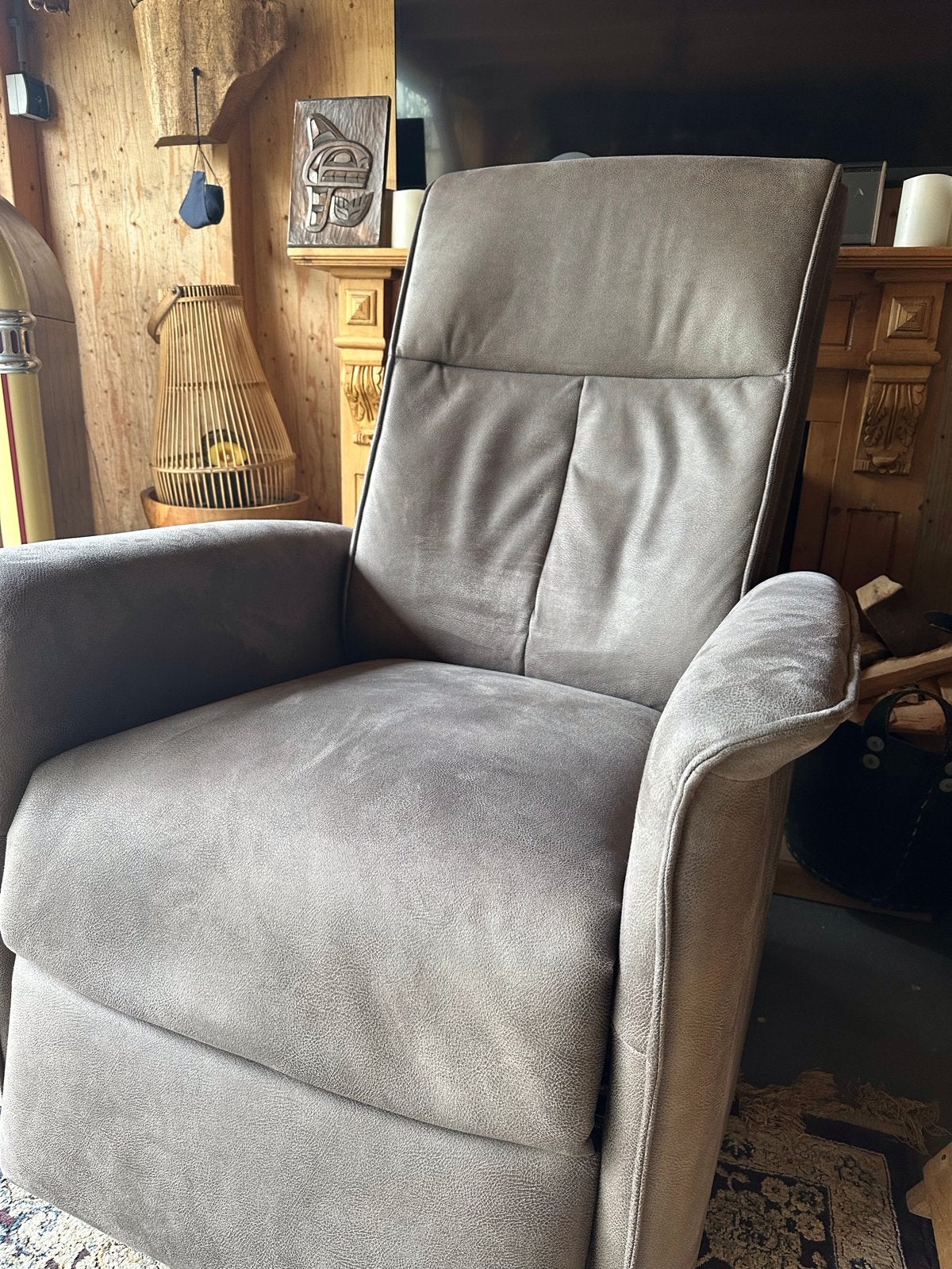 Comfortabele Stroomdraad fauteuil - Zo goed als nieuw, Ophalen, Zo goed als nieuw, Eén, Stof
