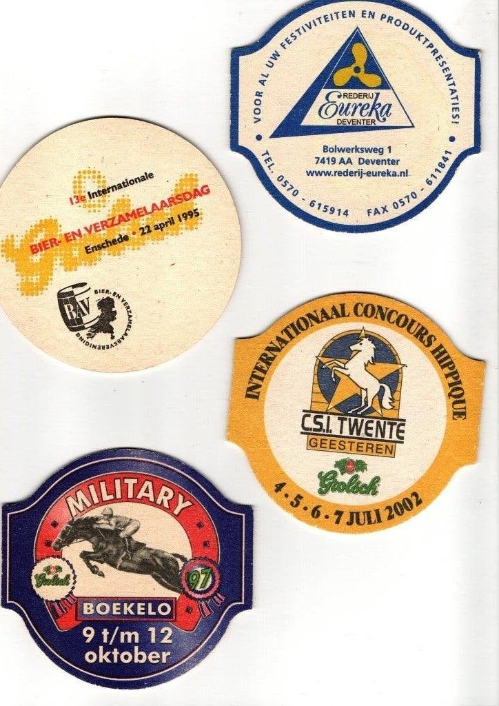 OUDERE DATUM BIERVILTJES, Verzenden, Nieuw, Viltje(s), Overige merken