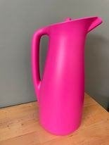 Tupperware Thermoskan Roze zgan, Ophalen of Verzenden, Zo goed als nieuw, Beker of Kan