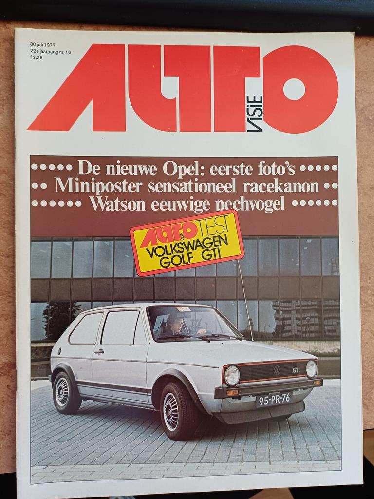 Autovisie 30 juli 1977 nr 16, Ophalen of Verzenden, Gelezen, Volkswagen