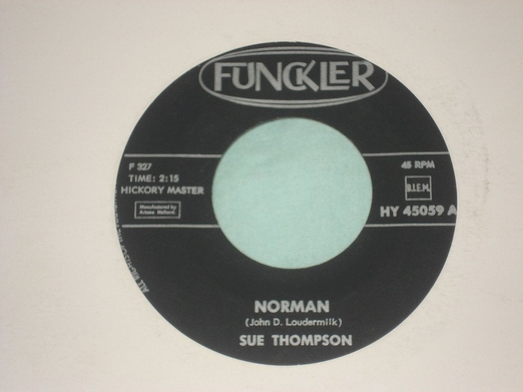 Sue Thompson   Norman       Orgineel, Originele persing, Ophalen of Verzenden, Zo goed als nieuw, Wereldmuziek