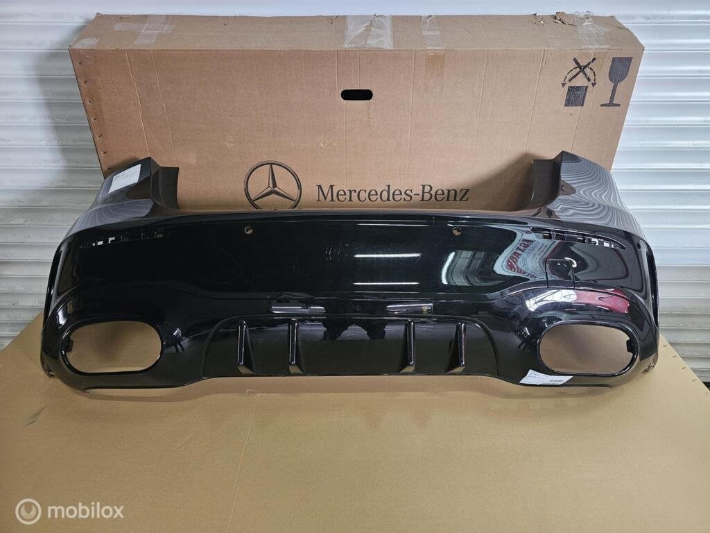 Mercedes A klasse amg achterbumper W177 A45s bumper achter, Gebruikt, Ophalen of Verzenden
