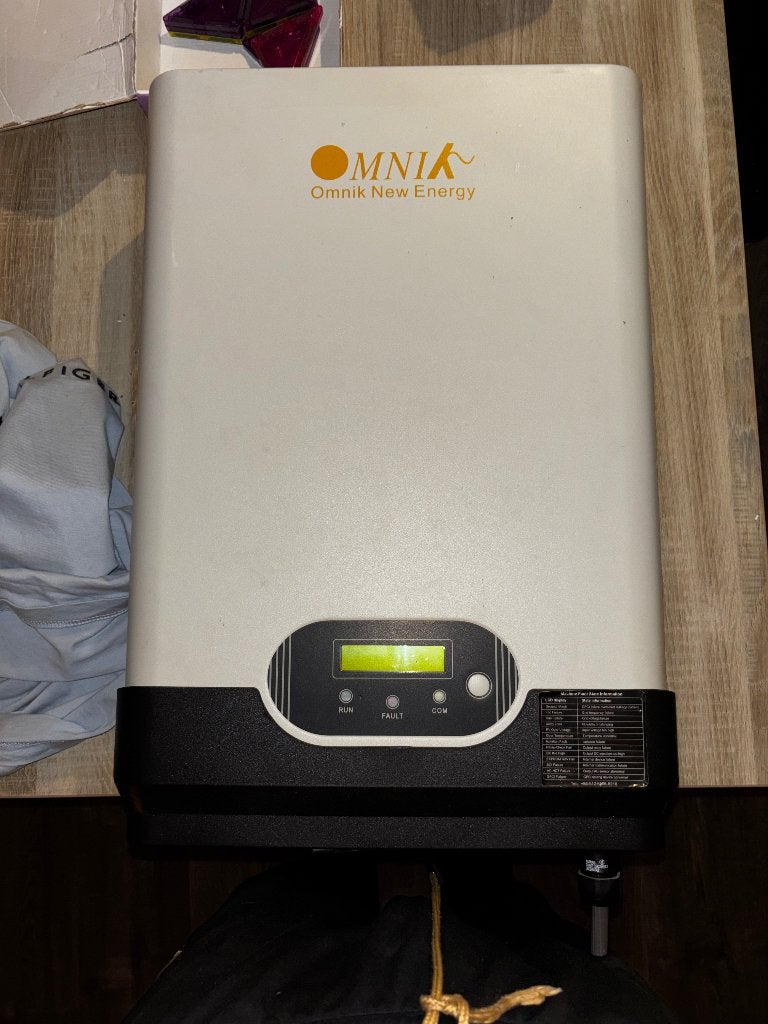 Omnik -3K-TL Omvormer voor zonnepanelen, Ophalen, Gebruikt