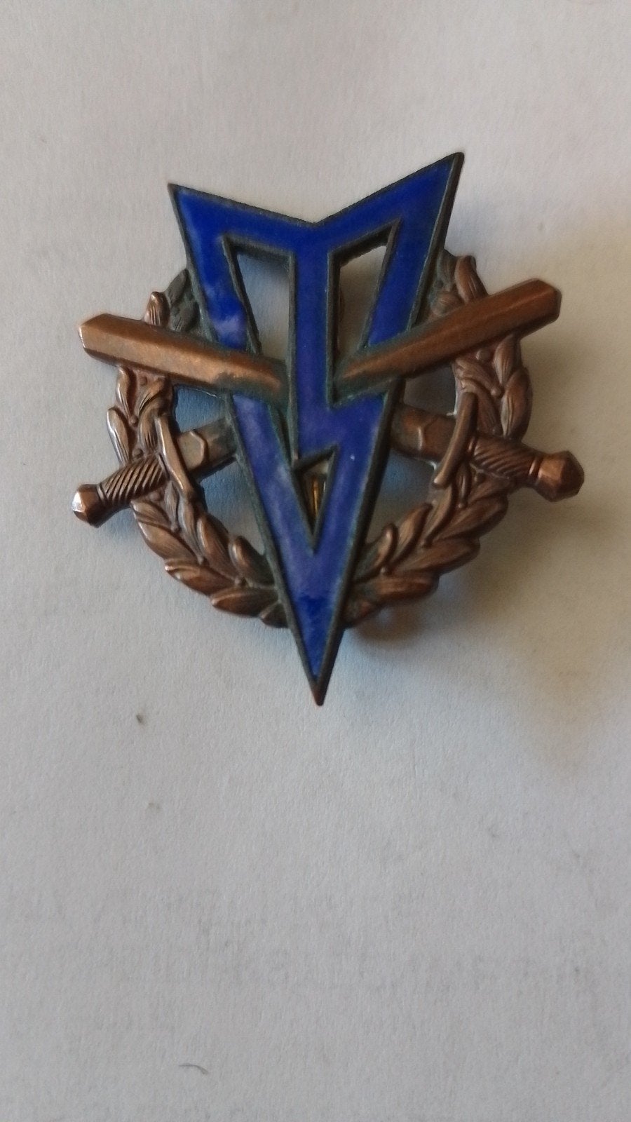 Militair MLV Lichamelijke Vaardigheid Test Embleem, Verzamelen, Ophalen of Verzenden, Landmacht, Nederland, Embleem of Badge
