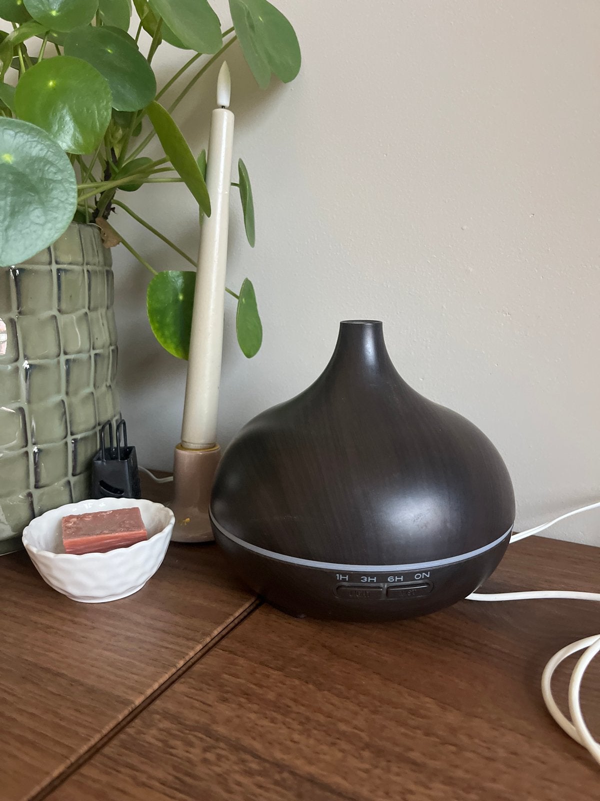 Aroma diffuser - Werkt perfect, Ophalen, Zwart, Kunststof, Zo goed als nieuw