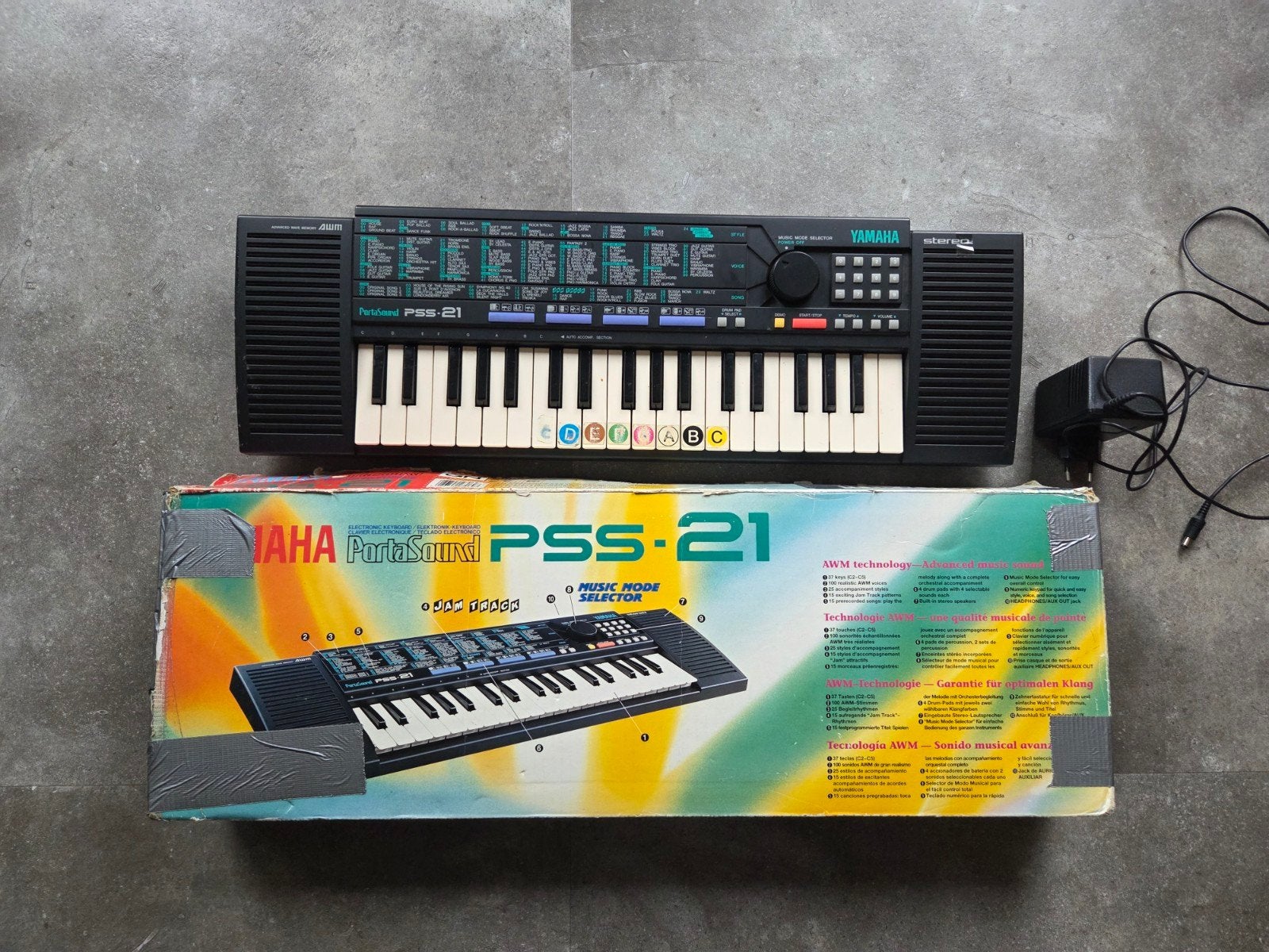 Yamaha PSS-21 Vintage Keyboard Jaren '80/'90 - Werkt prima, Ophalen of Verzenden
