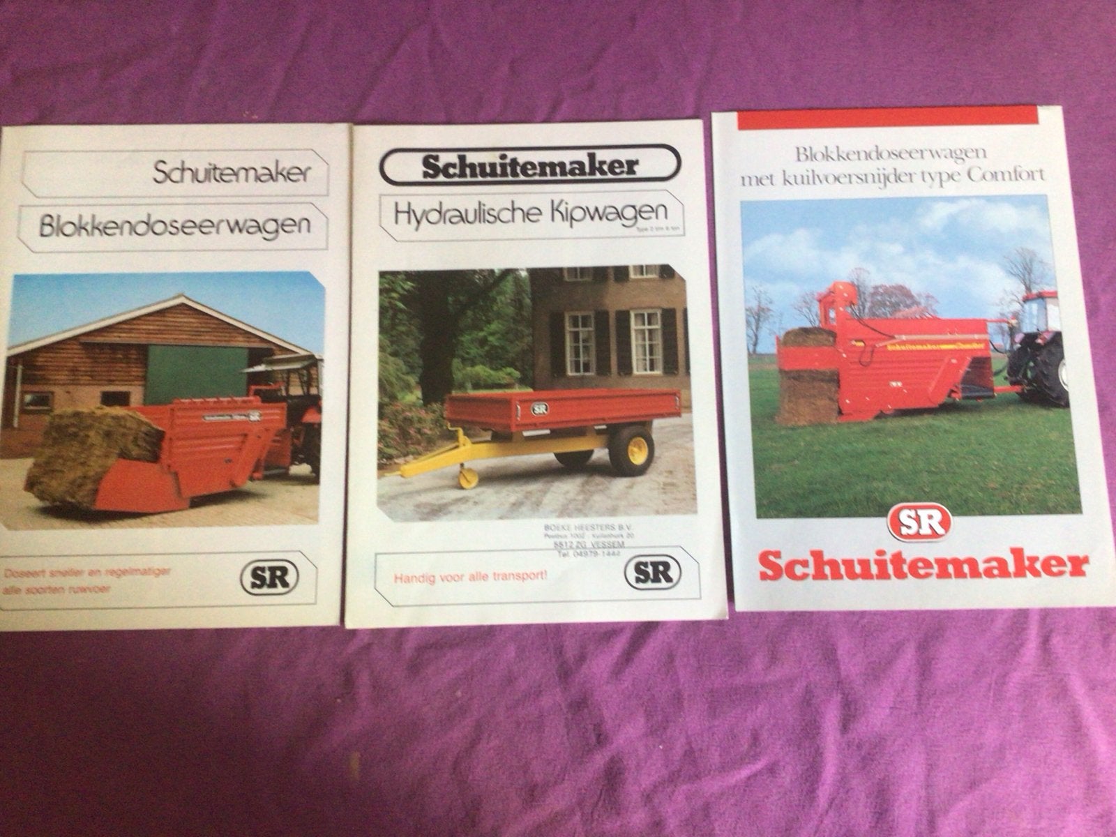 Schuitemaker folders - blokkendoseer-, Hydraulische Kipwa, Ophalen of Verzenden, Zo goed als nieuw, Folder