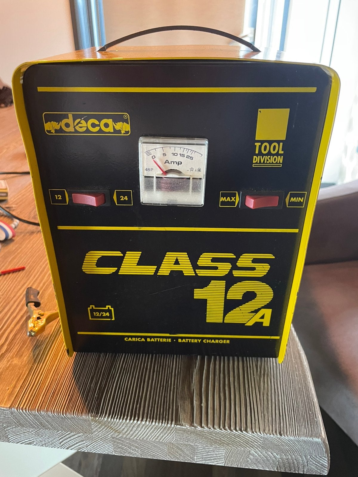 Acculader 12&24 volt, Ophalen of Verzenden, Gebruikt