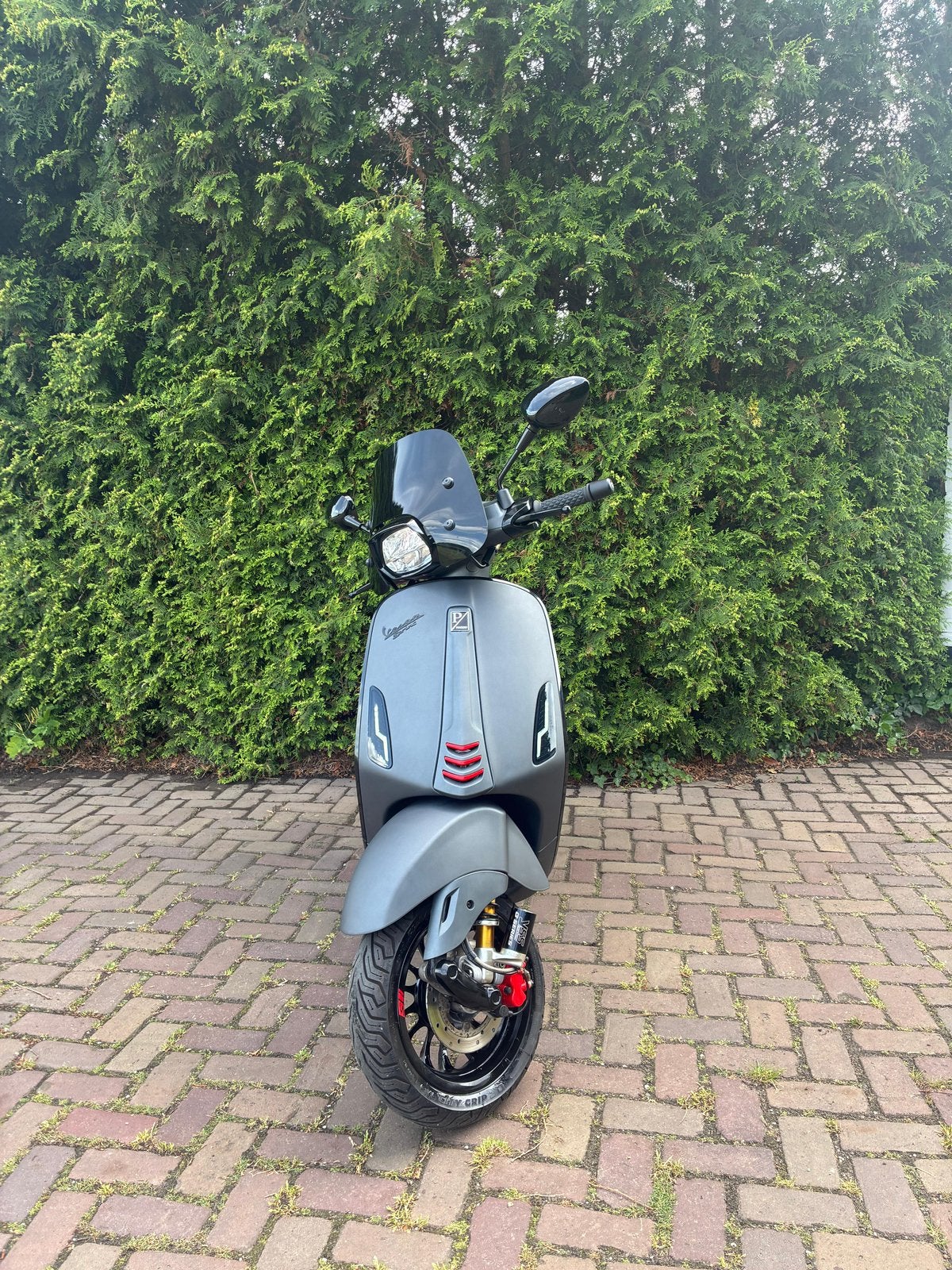 Custom vespa sprint - 80cc Malossi - Akra - SIP- level-10, Ophalen, Overige modellen, Maximaal 45 km/u, Zo goed als nieuw