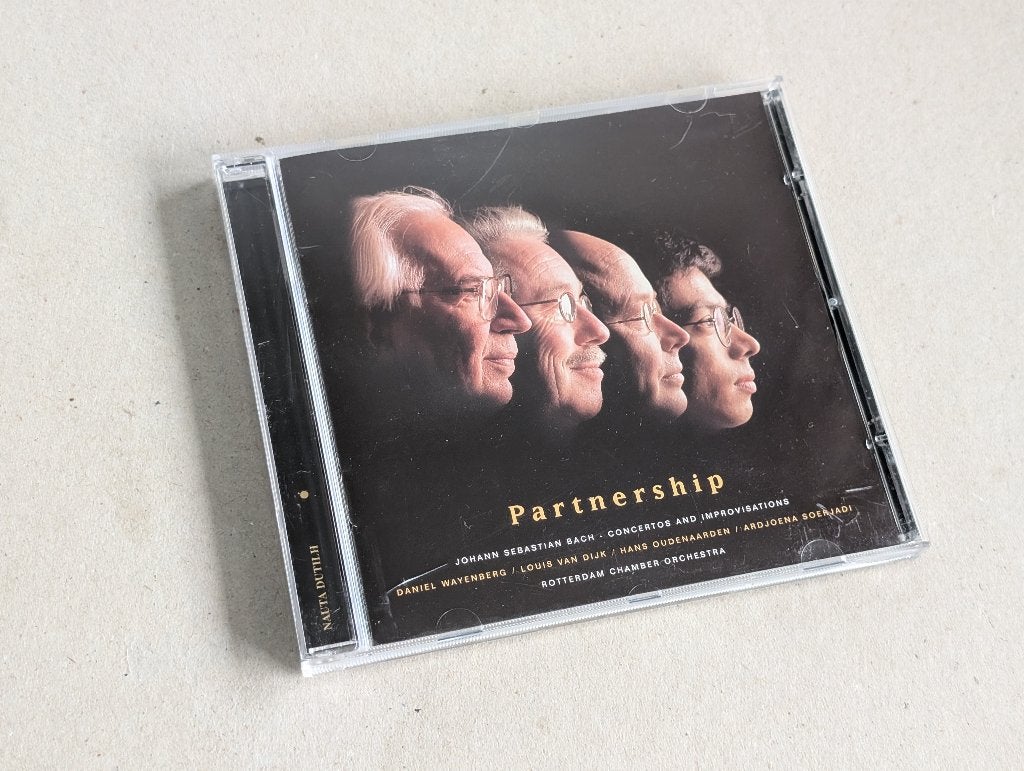 Wayenberg Van Dijk Oudenaarden Soerjadi: Partnership (CD), Cd's en Dvd's, Ophalen of Verzenden, Zo goed als nieuw, Pianomuziek