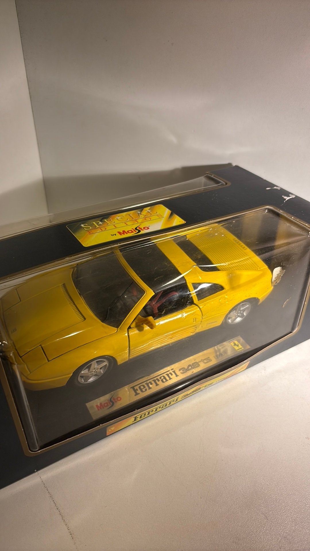 Ferrari 348 ts maisto 1.18, Maisto, Ophalen of Verzenden, A, A