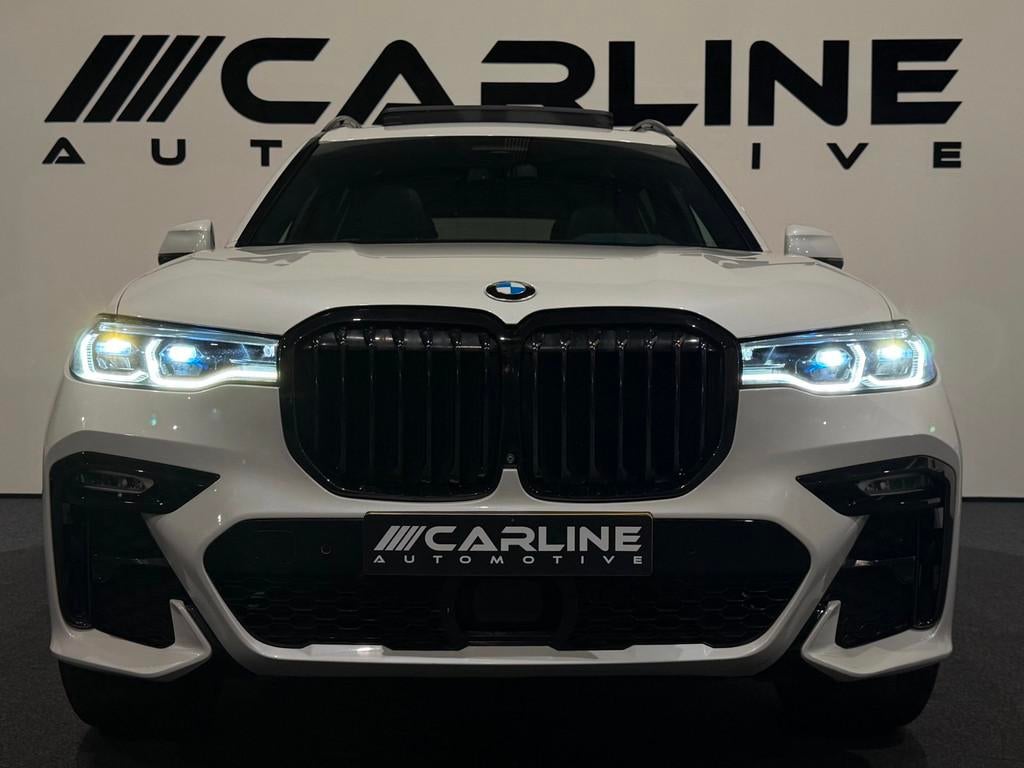 BMW X7 XDrive40i High Executive SKYLOUNGE VIRTUAL SFEERVER., Automaat, Gebruikt, 7 stoelen, Vierwielaandrijving