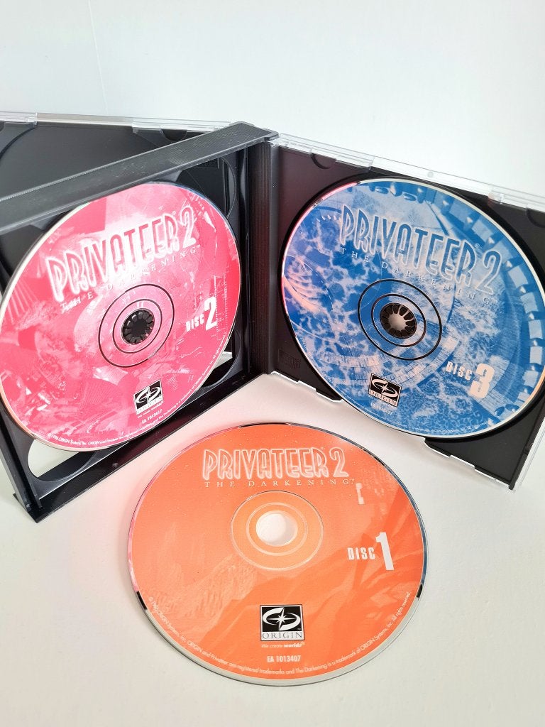 Privateer 2: The Darkening - PC CD-ROM, 1 speler, Ophalen of Verzenden, Zo goed als nieuw, Vanaf 16 jaar