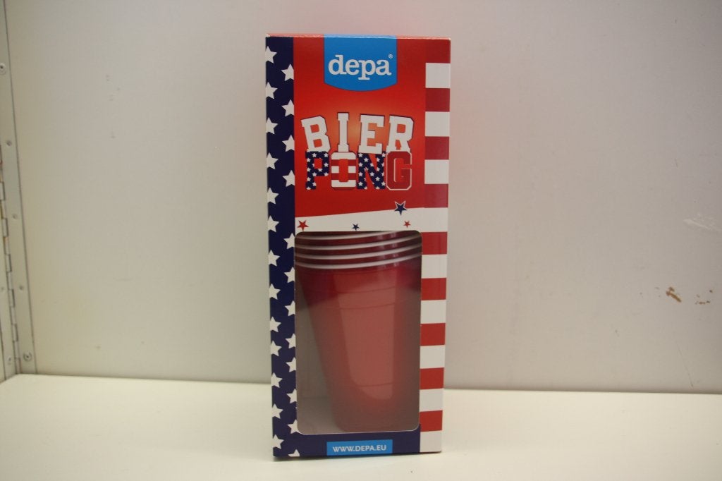 Bier pong set compleet. Groot model. Nieuw., Een of twee spelers, Ophalen of Verzenden, Nieuw, Depa