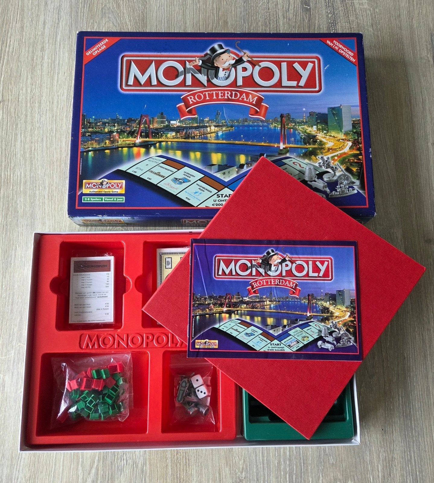 MONOPOLY editie ROTTERDAM uit 2008, Hobby en Vrije tijd, Ophalen of Verzenden