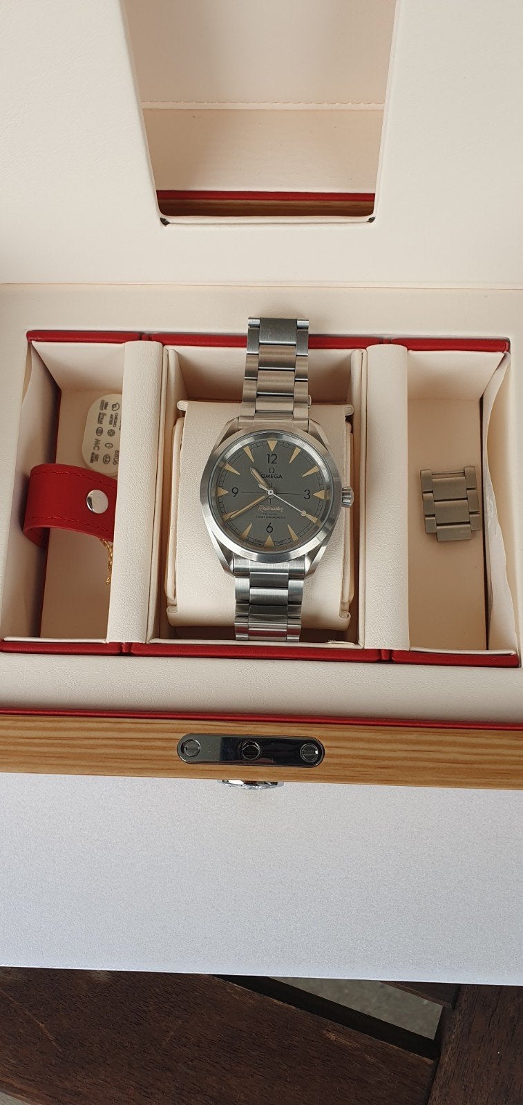 Omega Seamaster Railmaster, 40mm, Ophalen of Verzenden, Staal, Omega