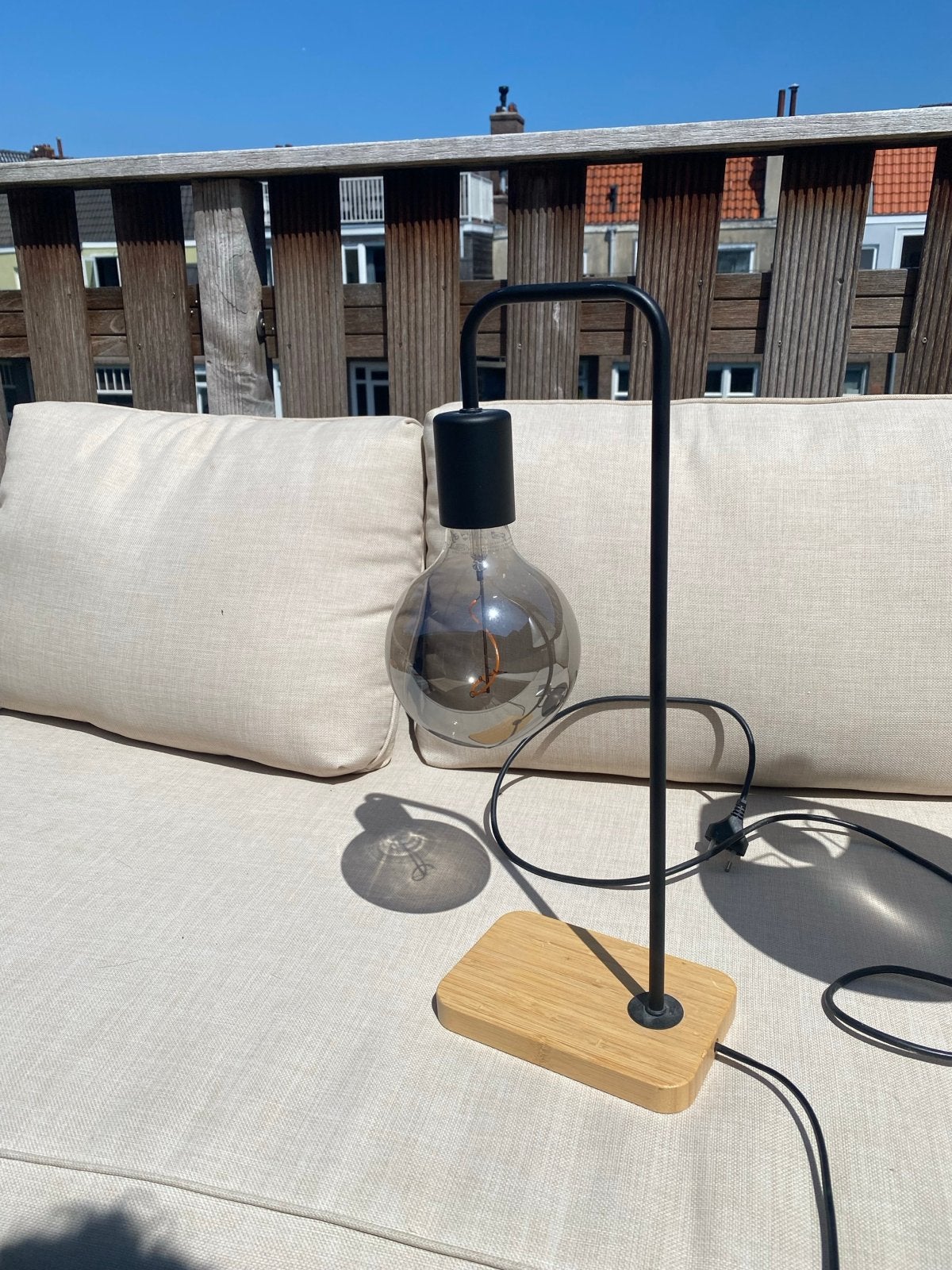 IKEA Tafellamp met E27 fitting, Ophalen, Bureaulamp, E27 (groot), Zo goed als nieuw