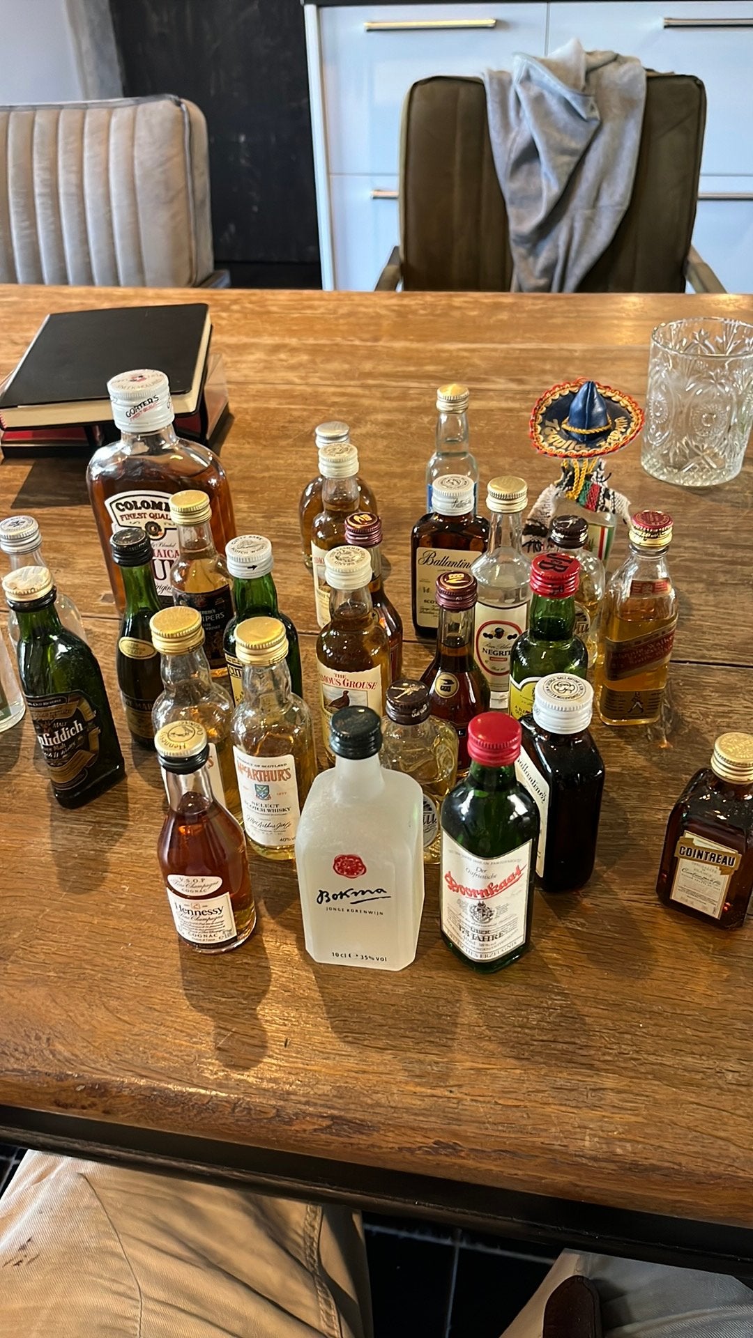 27 drank miniature allemaal dicht wel wat verdampt, Verzamelen, Ophalen of Verzenden, Overige typen