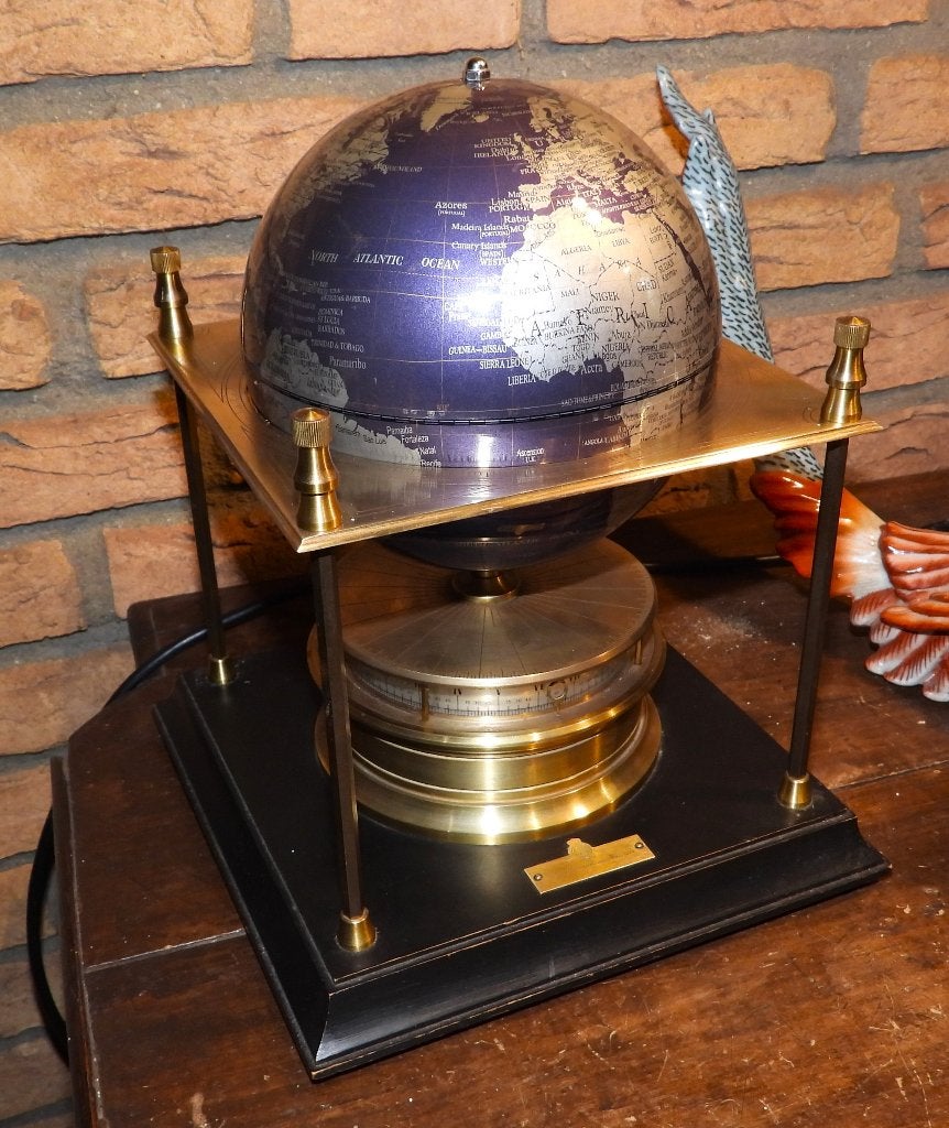 IMHOF GEOGRAPHICAL SOCIETY WERELDKLOK, Ophalen